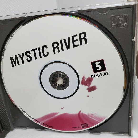 Dennis Lehane Mystic River Performed by David Strathairn 5 Discs CD 2000 Harper - Picture 11 of 12
